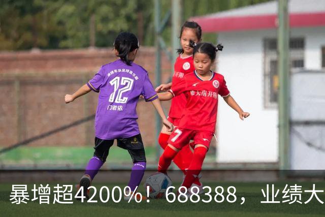 暴增超4200%！688388，业绩大爆发